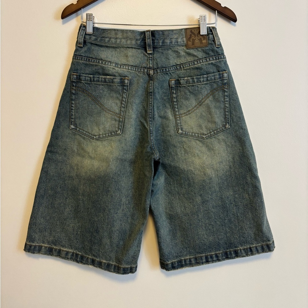 SIMPLE PROJECT VINTAGE WASH JORTS - Picture 3 of 5